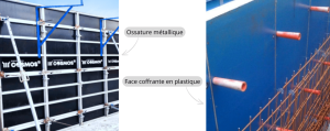 Structure coffrage